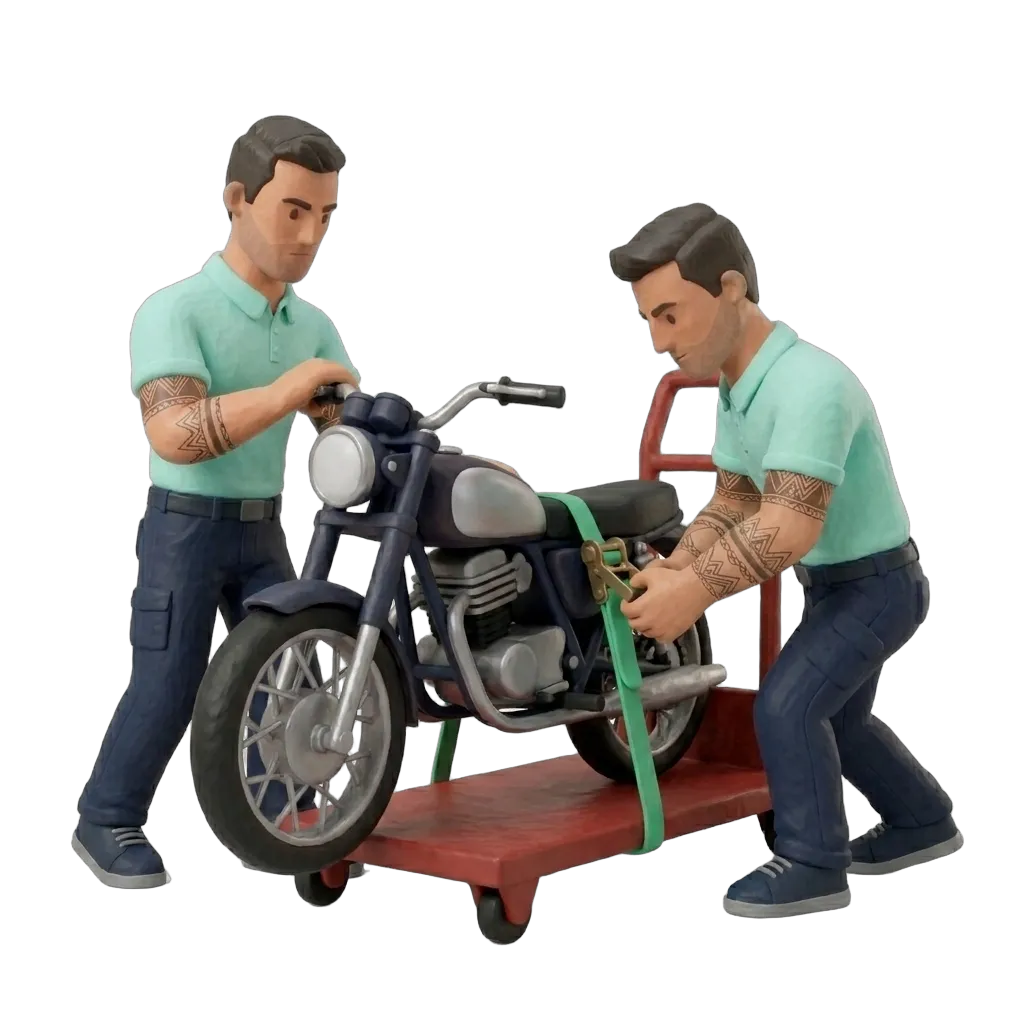 Motorvoertuig verhuizen