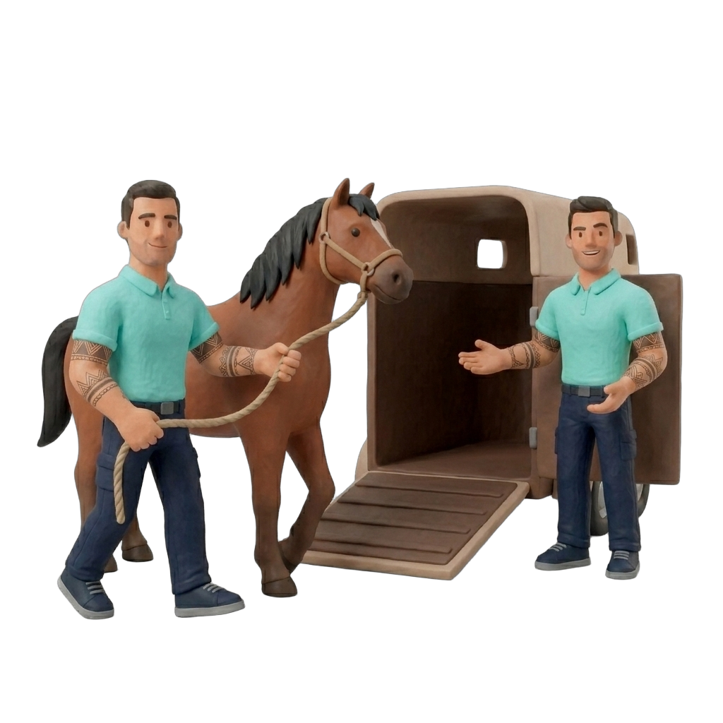 Paard of dier verhuizen