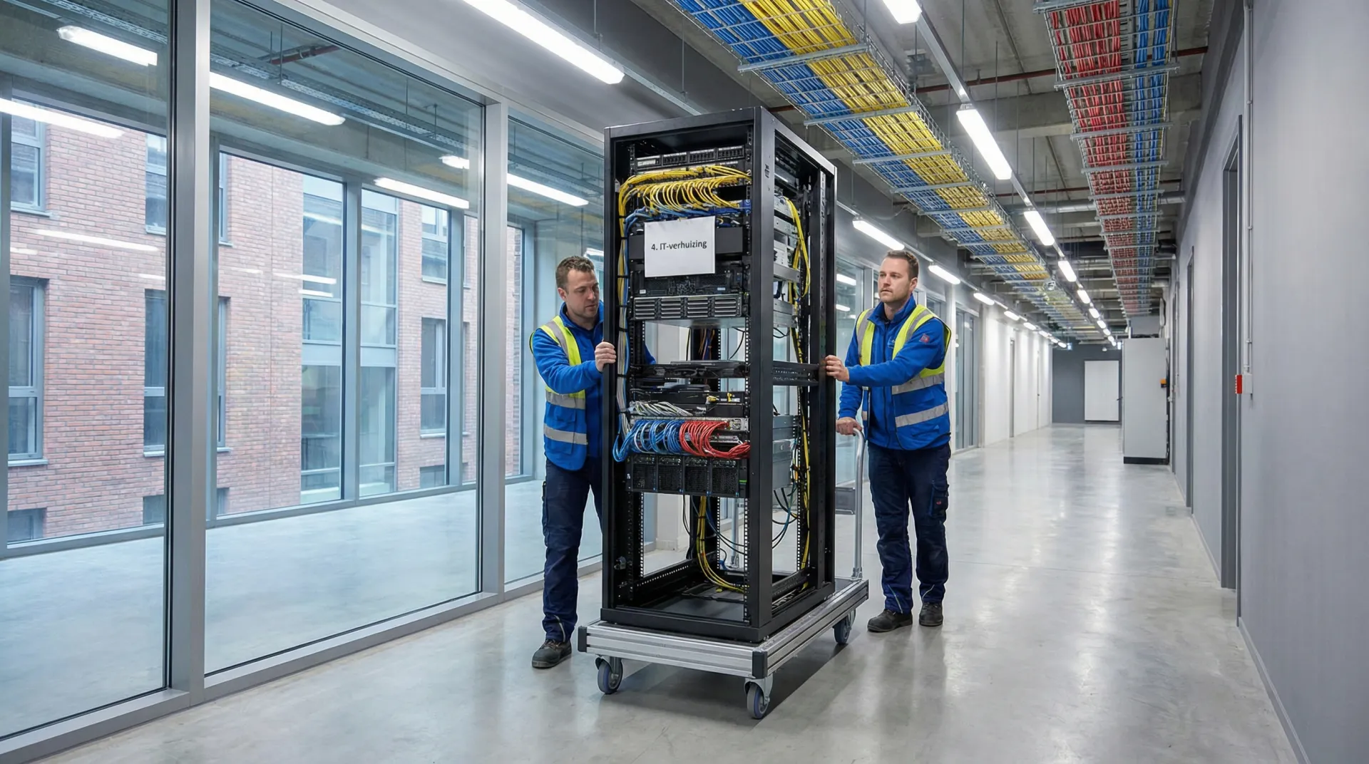 IT-verhuizing voor een bedrijf op de Ecofactorij in Apeldoorn