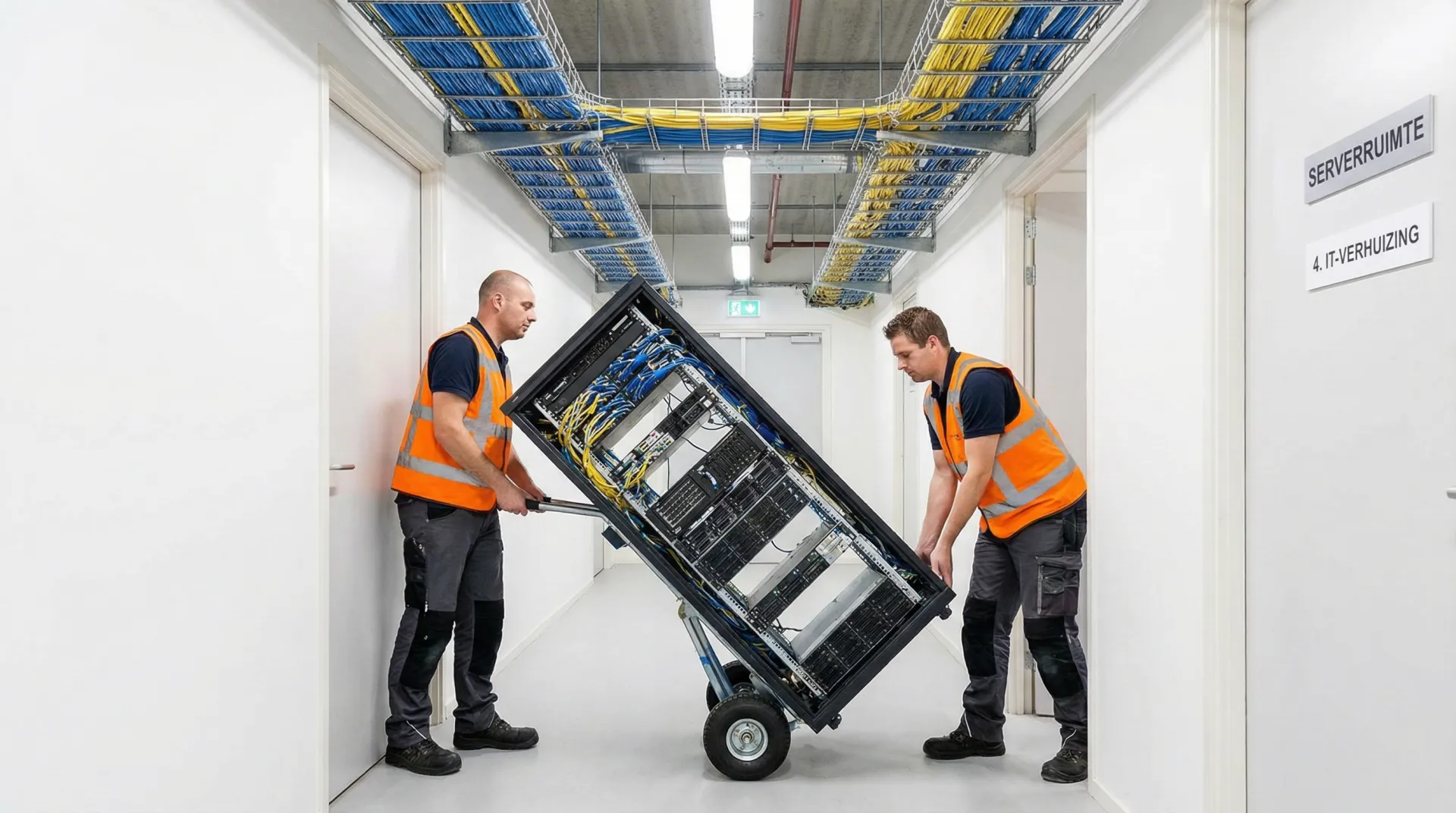 IT-verhuizing voor een techbedrijf op de TU Delft campus