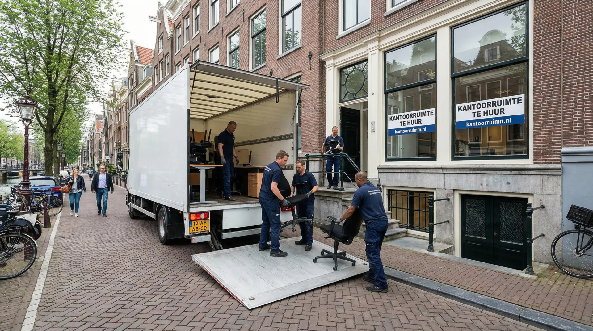 Kantoorverhuizing langs de A12 bij Ede