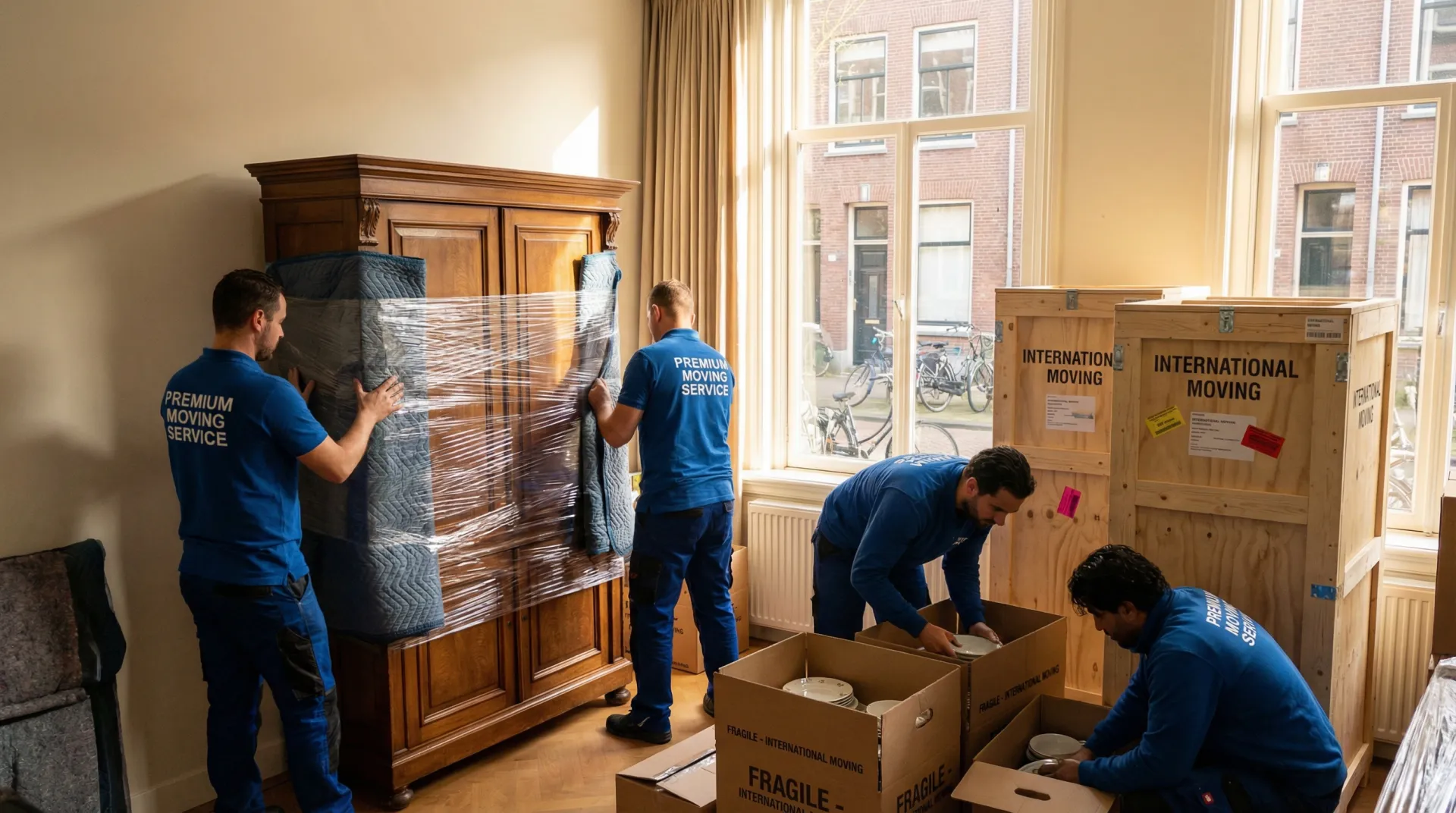Professionele verhuizing in de Burgemeesterswijk in Arnhem