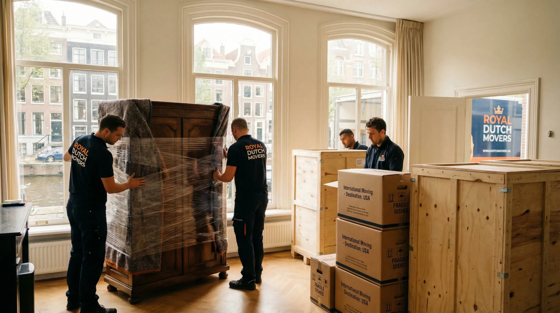 Professionele verhuizing in de wijk Marsdijk in Assen