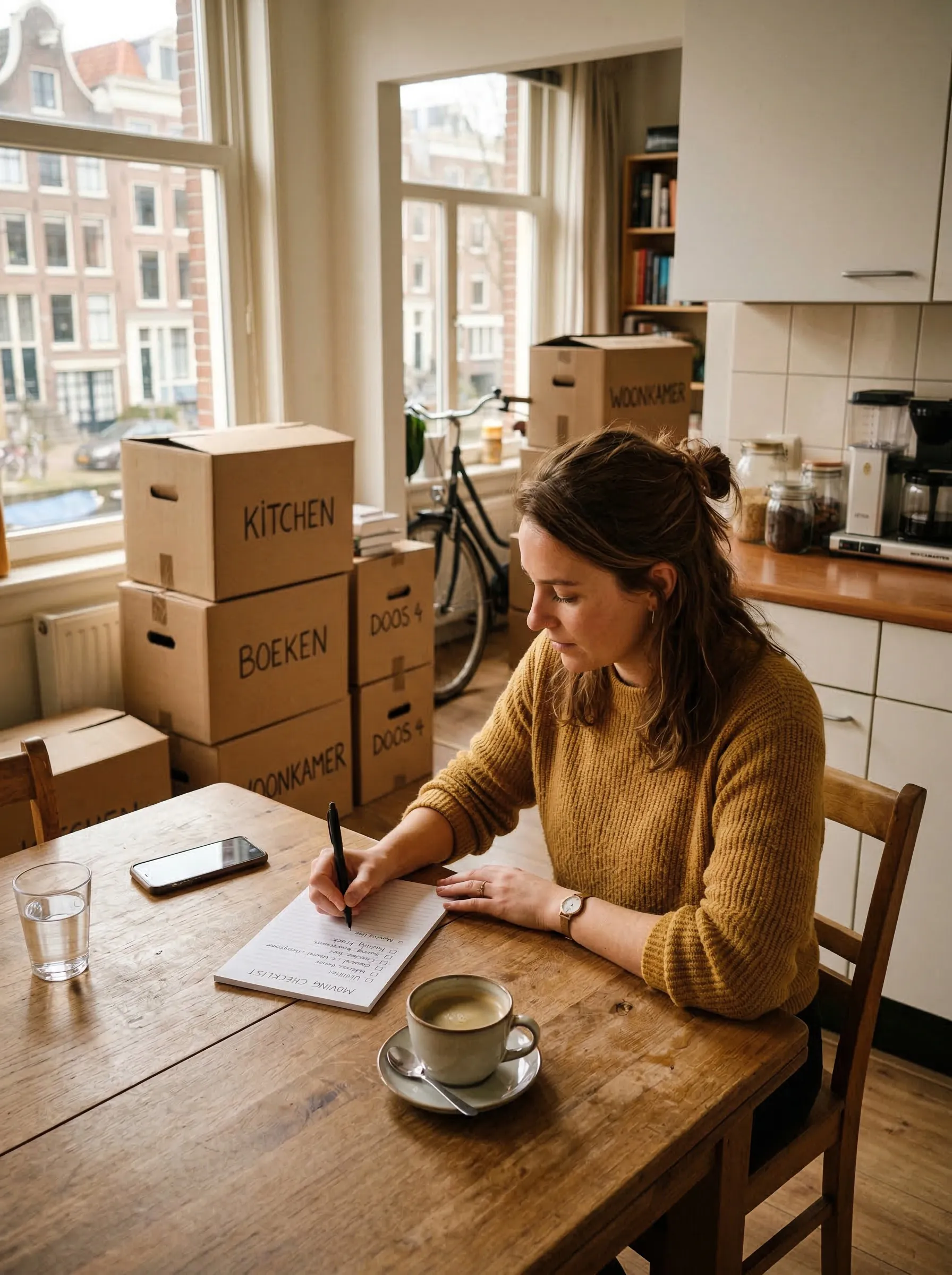 Verhuischecklist maken voor een verhuizing in Hoofddorp