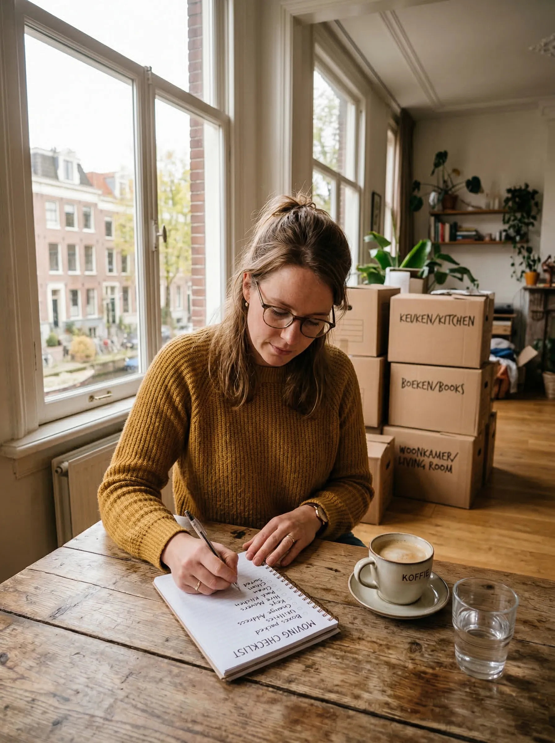 Verhuischecklist maken voor een verhuizing in Kampen