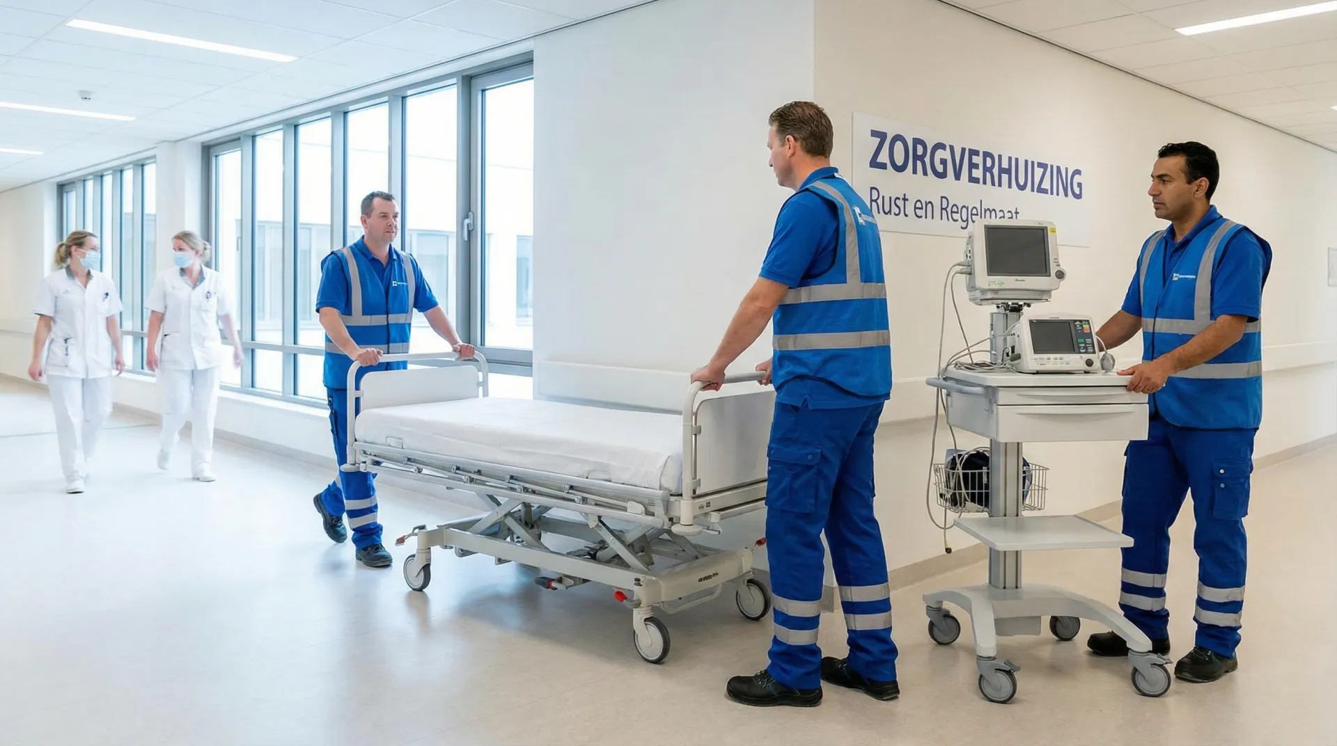 Professionele verhuizer helpt senior met zorgvuldige begeleiding tijdens seniorenverhuizing